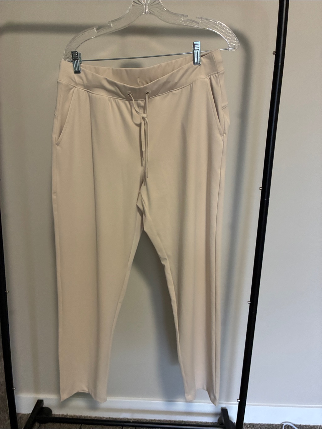 Yogalicious Light Cream Drawstring Track Joggers From Nordstrom